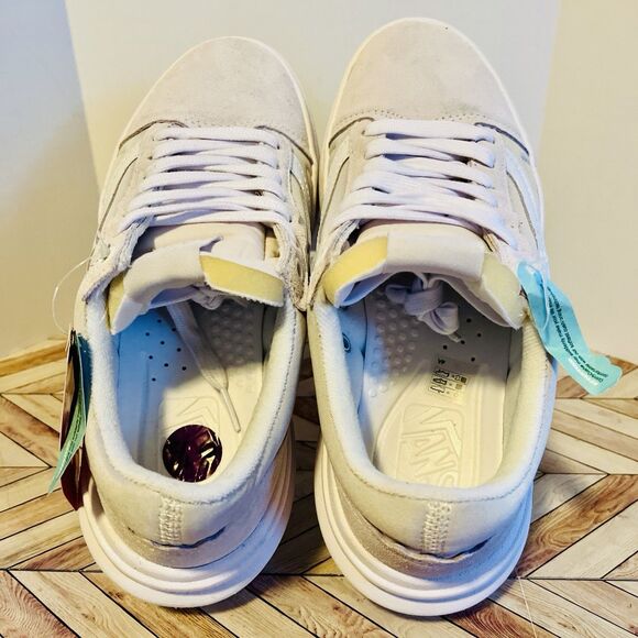 VANS Old Skool Overt Plus CC M 6.5 W 8 Sneakers Gray White ComfyCush VN0A7Q5ELGX - Picture 4 of 8